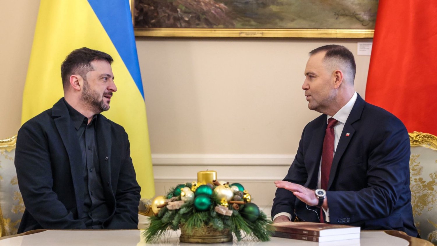 Wołodymyr Zełenski i Karol Nawrocki spotkali się w Warszawie