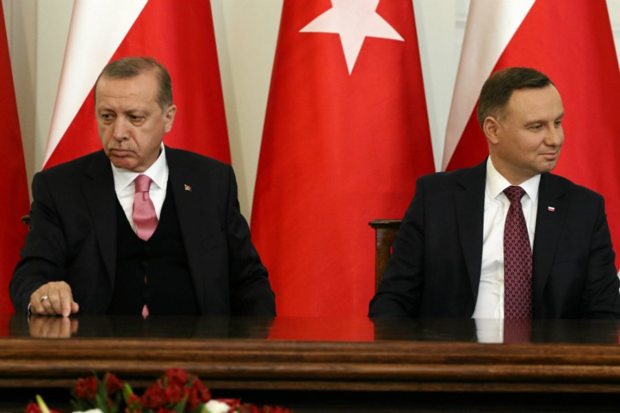 Partia AKP Erdogana to jeden z najbliższych międzynarodowych sojuszników Prawa i Sprawiedliwości.