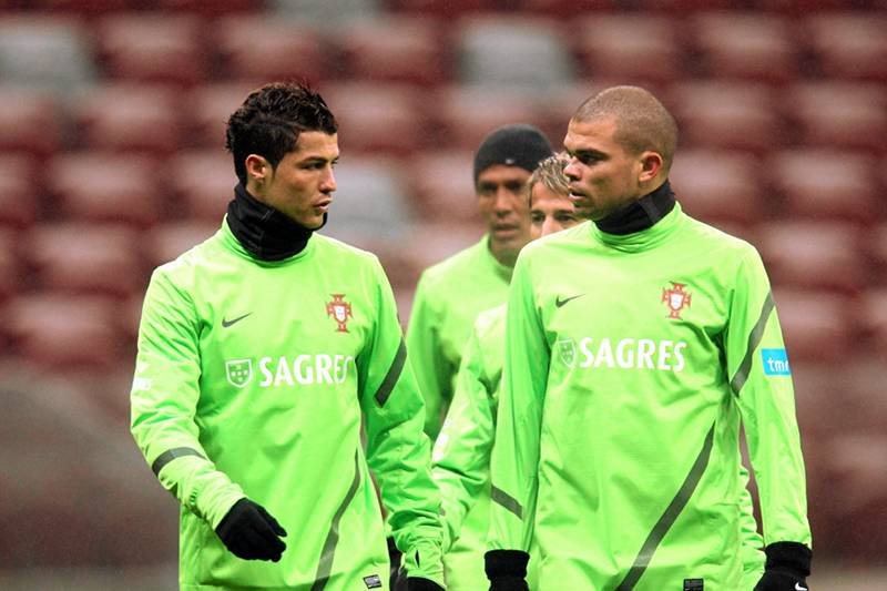 Koledzy z Realu i reprezentacji, Ronaldo i Pepe, teraz im obu puszczają nerwy