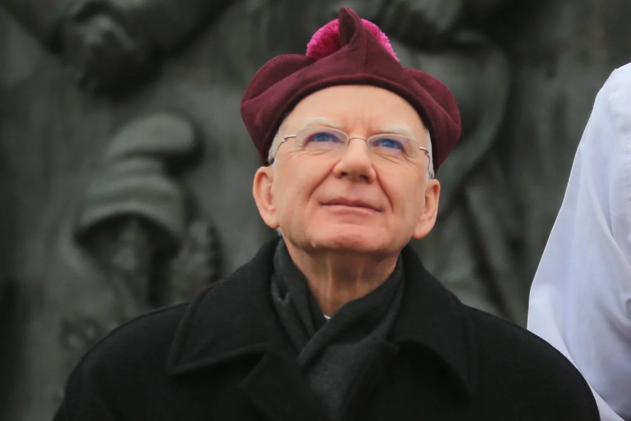 Abp Marek Jędraszewski na Wawelu. Kazanie o wdzięczności za braci Kaczyńskich