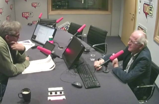 Dawni koledzy starli się na antenie radia TOK FM.