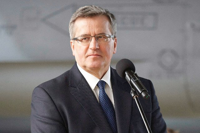 Bronisław Komorowski: nie uznamy oderwania Krymu od Ukrainy
