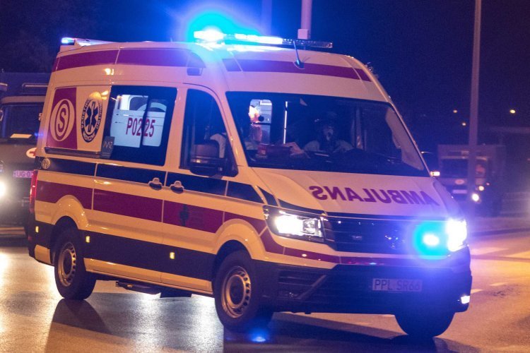 Ryczowół: podpalił się i wszedł do restauracji.