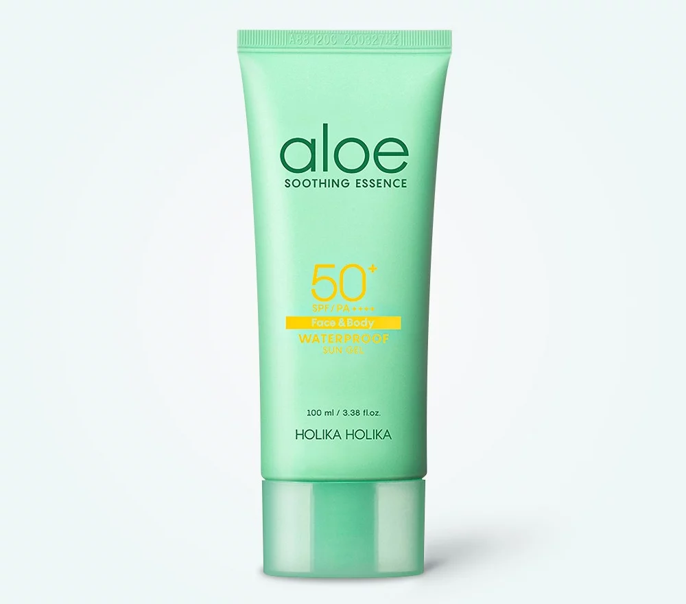 Aloe Waterproof Sun Gel SPF 50, Holika Holika