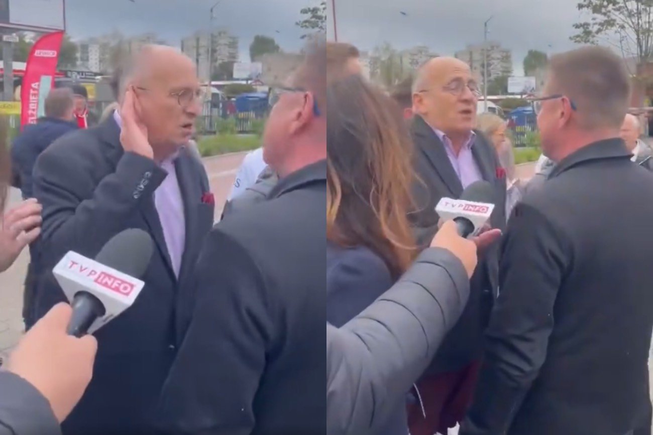 Szef MSZ Zbigniew Rau zakłócił spotkanie polityków KO