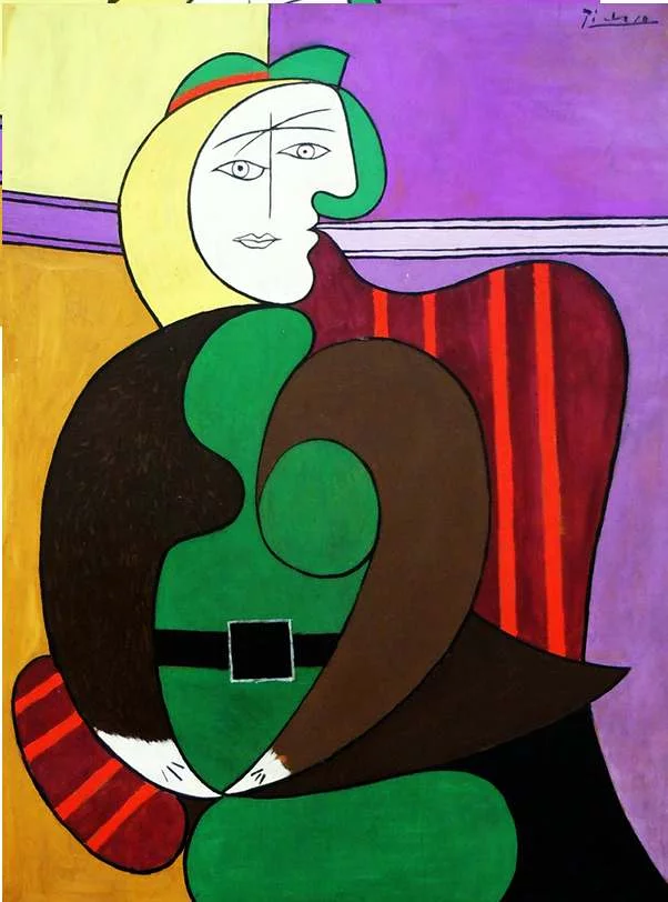 Pablo Picasso, "Czerwony fotel"