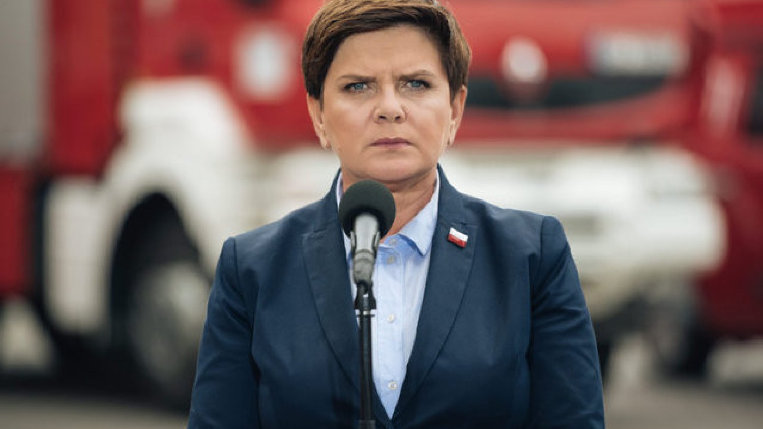 Premier Beata Szydło twierdzi, że jej rząd nie popełnił żadnych błędów po nawałnicach na Pomorzu