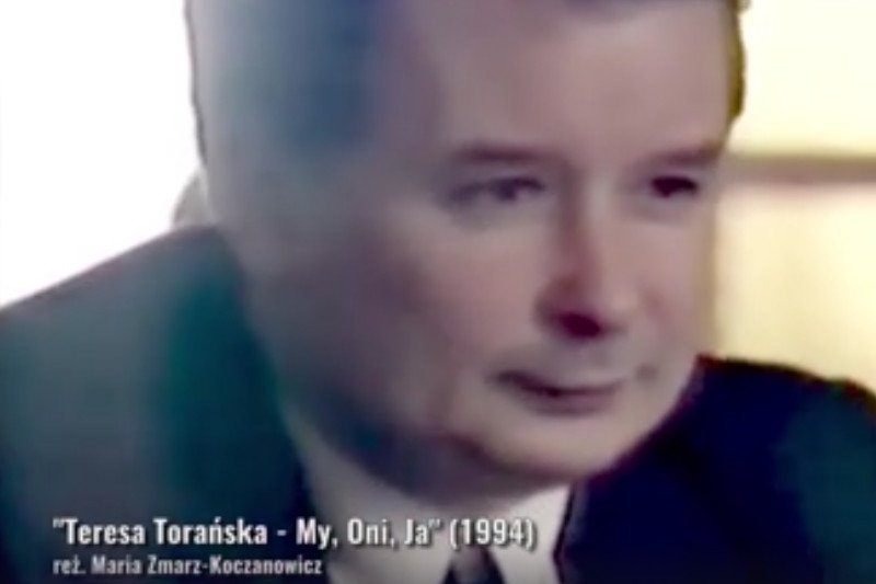 Jarosław Kaczyński w 1994 roku – 21 lat temu.