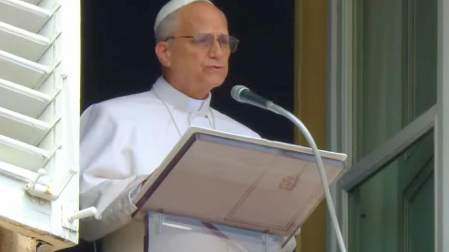 Poruszające orędzie papieża Leona XIV. "Ludzkość woła i błaga" papież Leon XIV