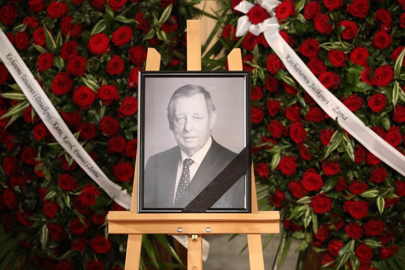 Pogrzeb Jana Szyszki w Starej Miłośnie.