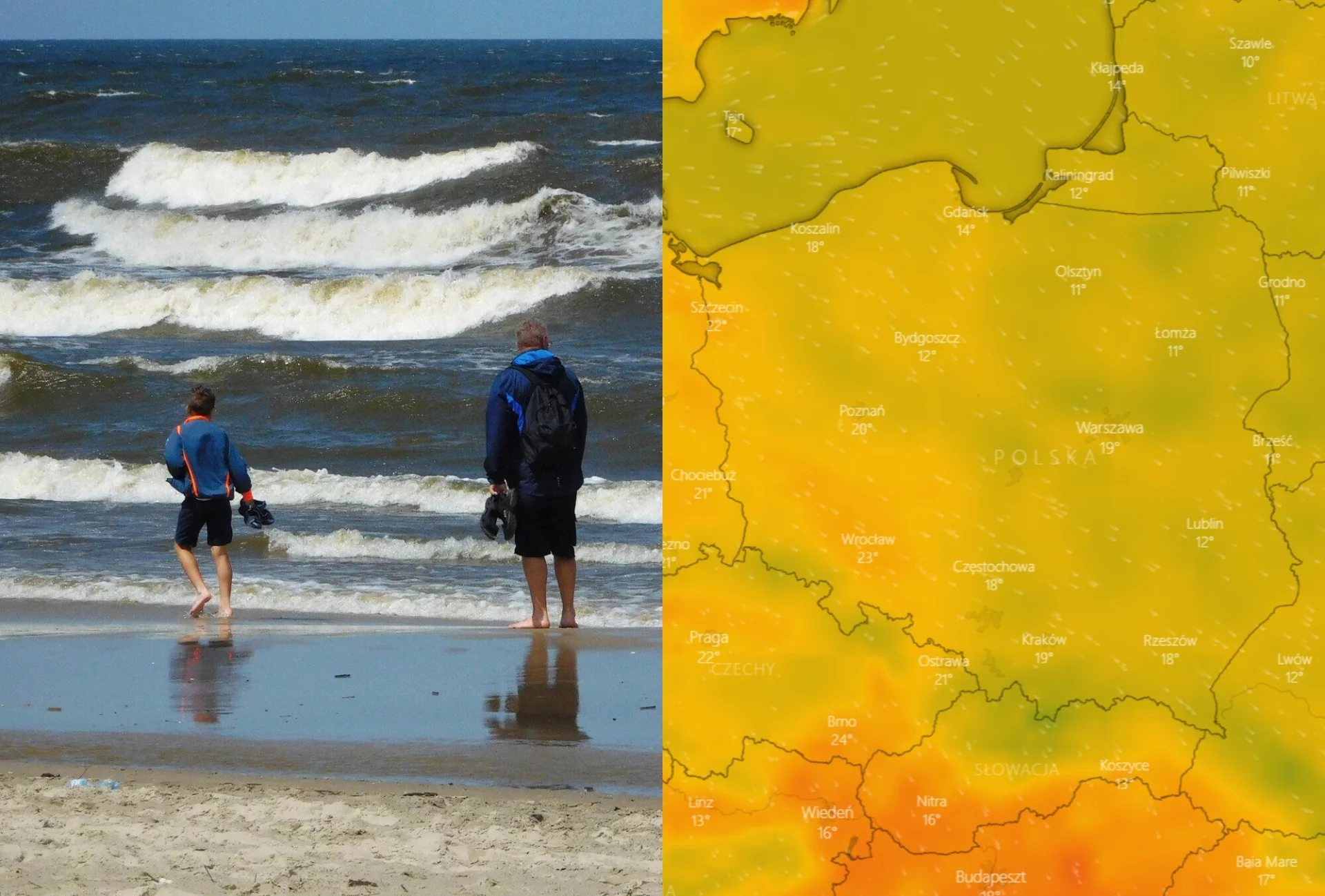 Prognoza pogody na weekend