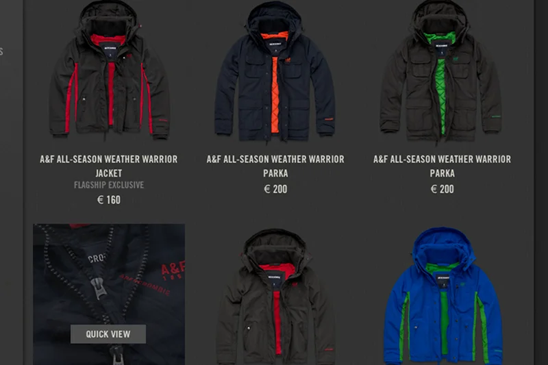 Abercrombie & Fitch na początku nie był firmą modową