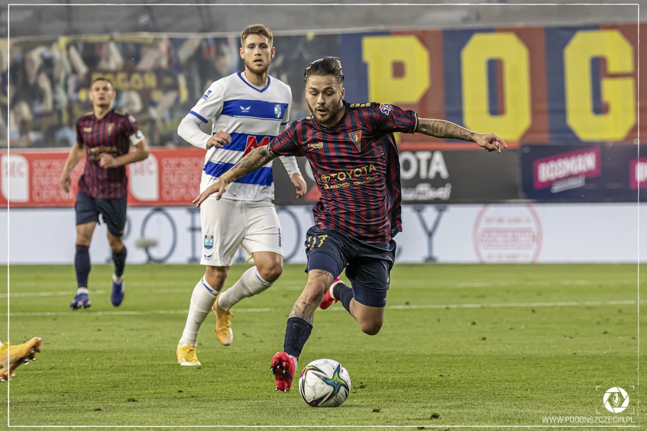 Eliminacje Ligi Konferencji Pogoń Szczecin rozpoczęła od remisu 0:0 z NK Osijek na swoim terenie