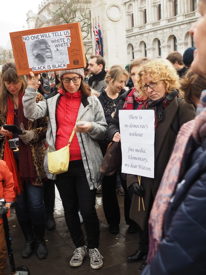 Jedna z manifestacji.