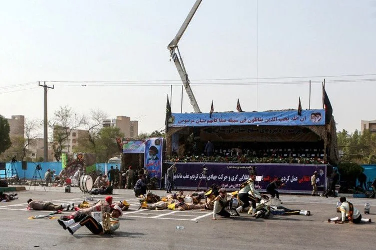 Terroryści przeprowadzili zamach na paradzie wojskowej w Ahwazie (Iran)