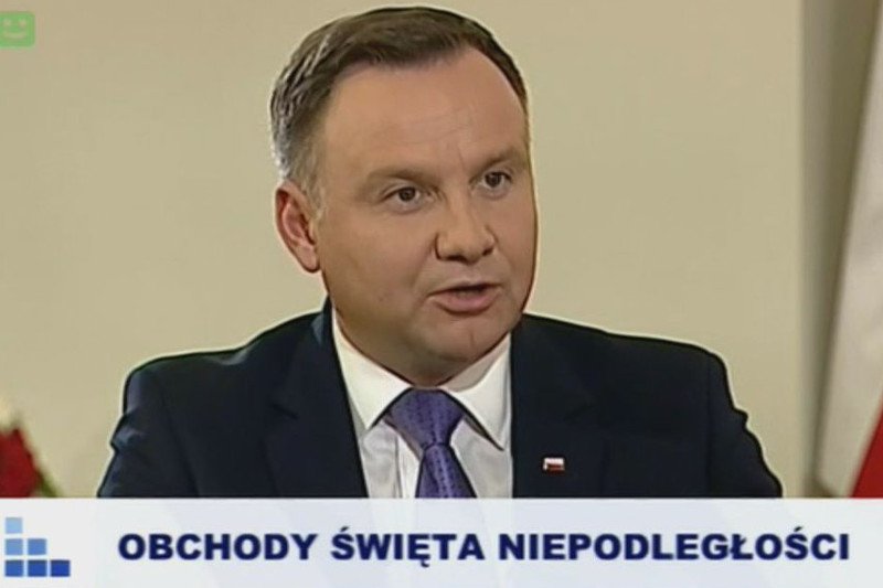 Andrzej Duda mówił o swojej koncepcji marszu gwiaździstego.