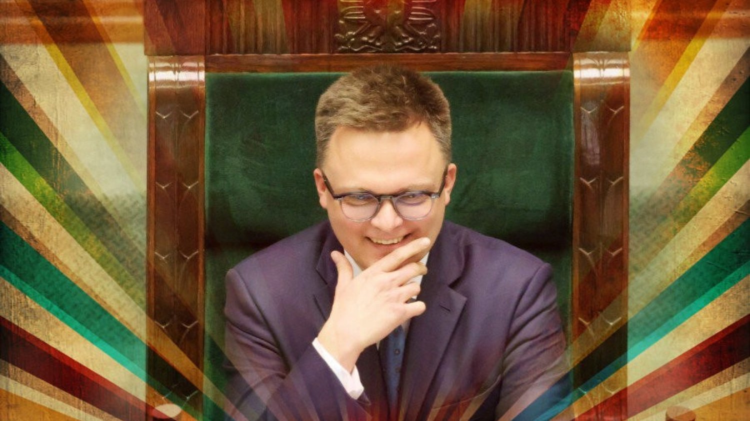 Marszałek Szymon Hołownia podczas pierwszego posiedzenia Sejmu X kadencji. Marszałek Szymon Hołownia podczas pierwszego posiedzenia Sejmu X kadencji.