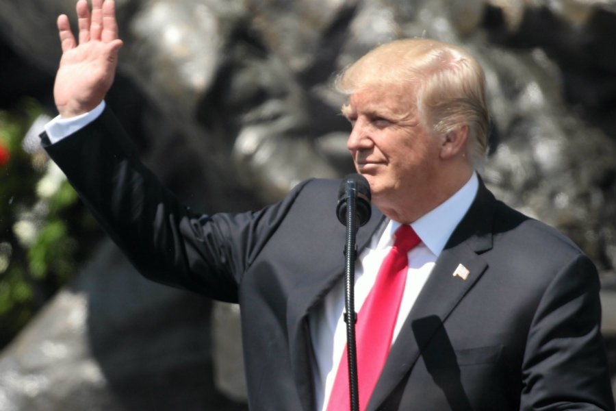 Donald Trump monitoruje sytuację związaną z huraganem Dorian ze swojej letniej rezydencji w Camp David.