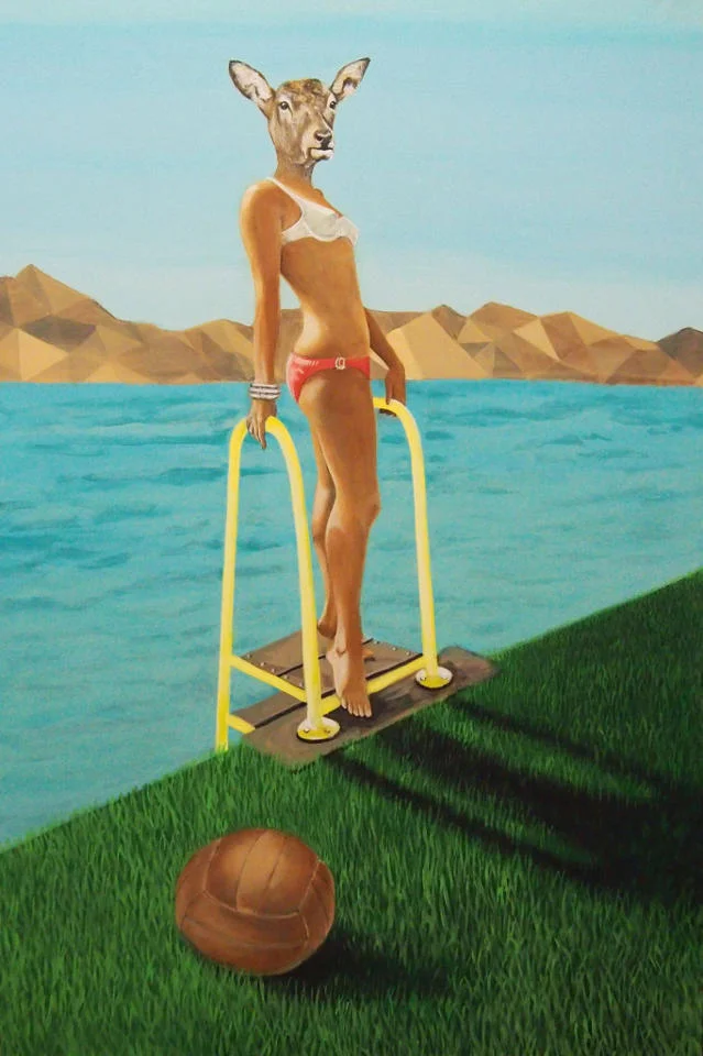 Akryl na płótnie, 120x80 cm