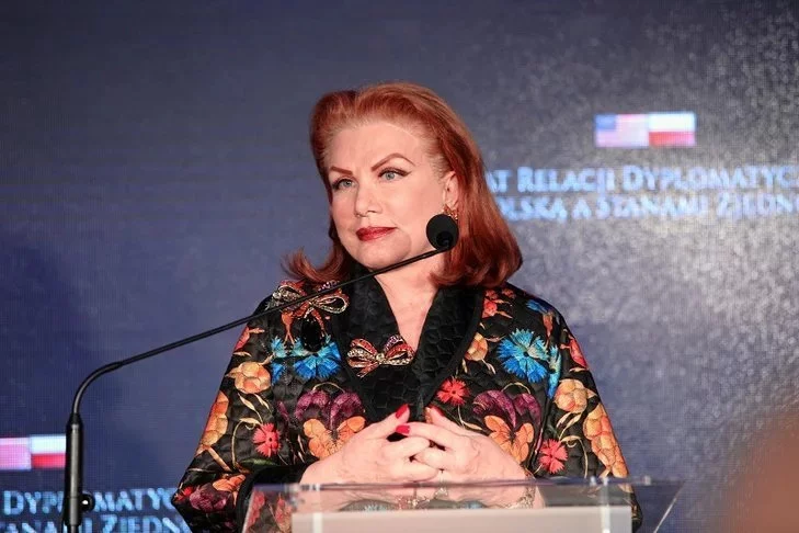 Georgette Mosbacher o ustawie anty-TVN. Mówi o oligarchii i korupcji.