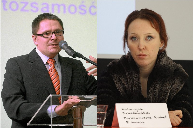 Tomasz Terlikowski i Katarzyna Bratkowska w minionym roku podgrzewali dyskusję o aborcji