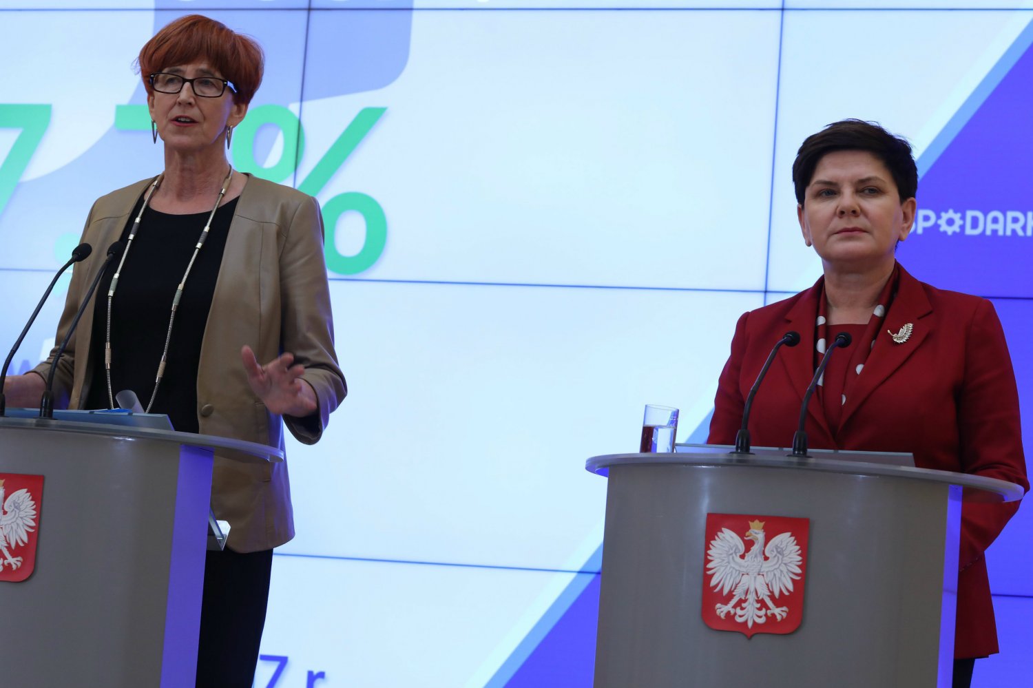 Zapadła decyzja w sprawie odwołania Elżbiety Rafalskiej i Beaty Szydło.