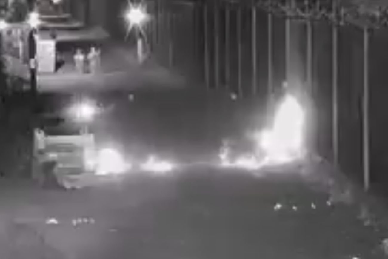 Atak na granicę polsko-białoruską. W ruch poszły kamienie i ogień