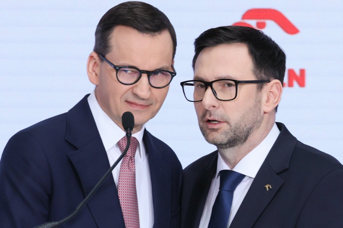 Mateusz Morawiecki z Danielem Obajtkiem.
