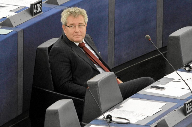 Europosłowie PO raczej zagłosują za pozbawieniem Ryszarda Czarneckiego z PiS stanowiska wiceszefa PE
