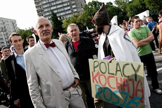 Korwin-Mikke będzie masakrował "czerwoną hołotę" w Parlamencie Europejskim?