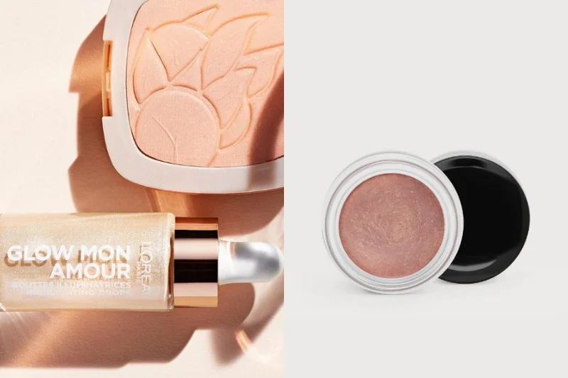 Poza klasycznymi rozświetlaczami w kamieniu, w tym sezonie możemy postawić również na kosmetyki w płynie i piance. L'oreal: ok. 35 zł, H&M: 49. 90 zł