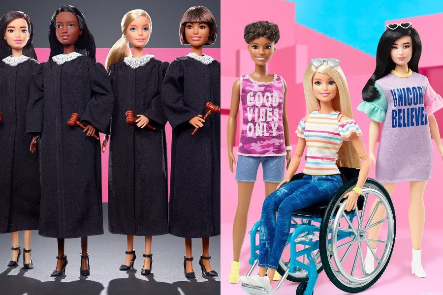 Patrząc na dzisiejsze lalki Barbie, żałuję, że nie jestem już małą dziewczynką