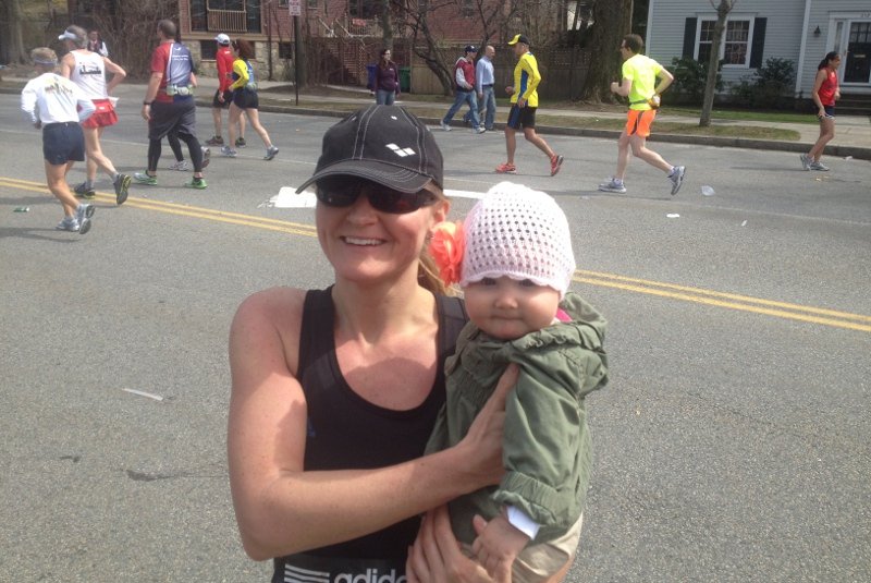 Karina J. Chmielewski była jedną z osób, które brały udział w bostońskim maratonie.