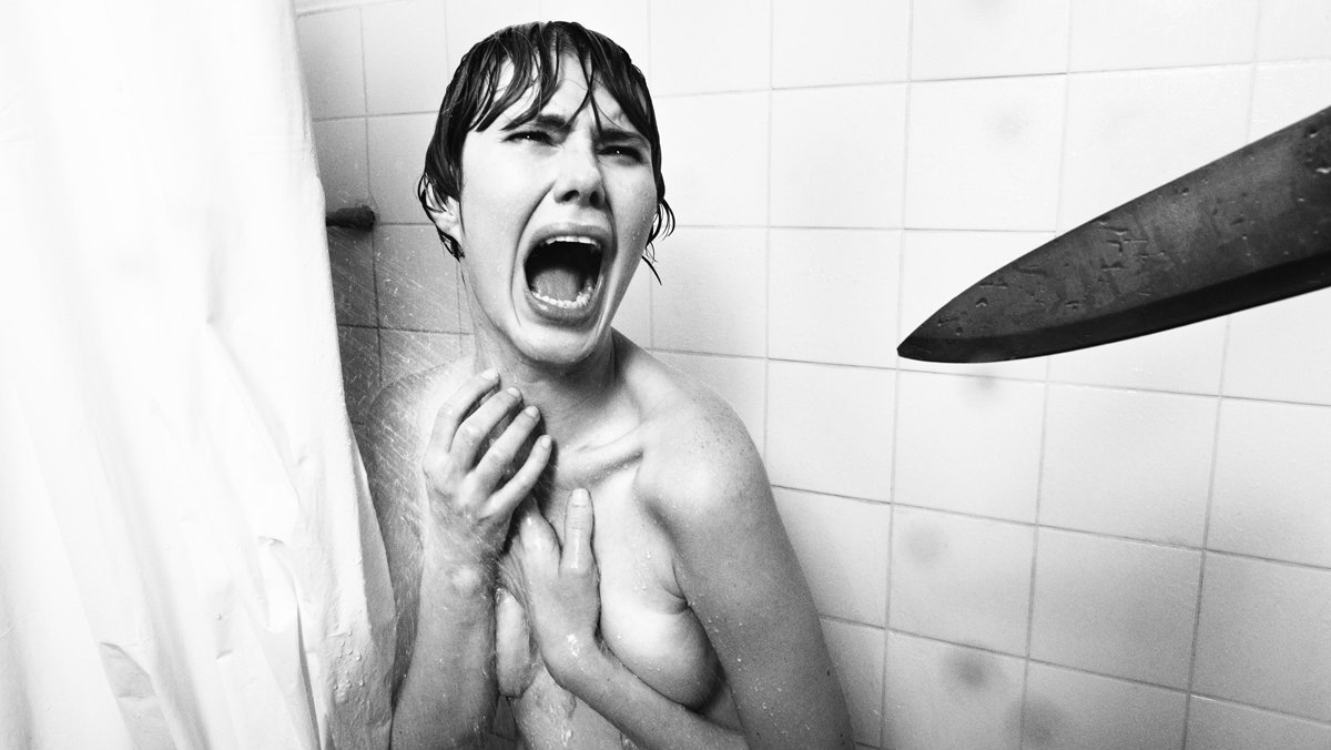 Kultowa scena z filmu „Psychoza” Alfreda Hitchcocka z 1960 roku