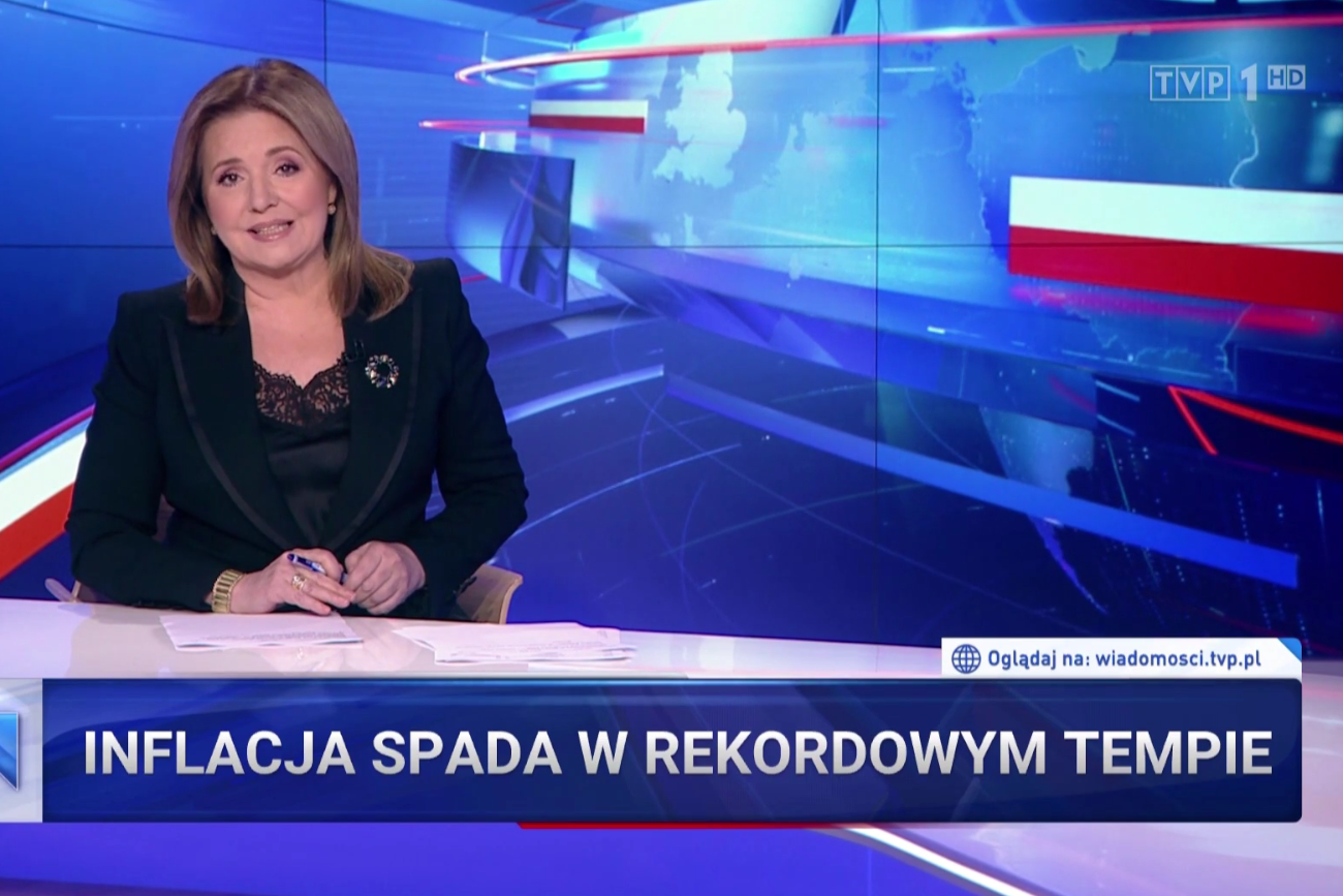 Tak "Wiadomości" TVP bronią Glapińskiego. Pokazali jego CV