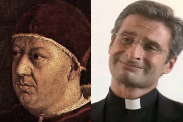 Papież Leon X był oskarżany o sodomię zarówno w paszkwilach, jak i przez historyka własnego rodu.