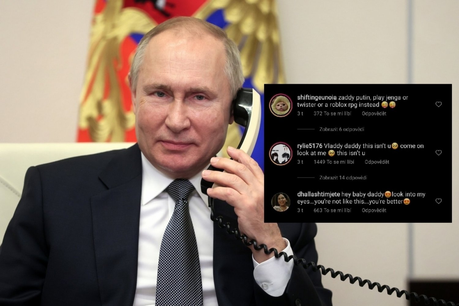 "Vladdy Daddy" - tak nazywa Władimira Putina pokolenie Z. Młodzi nie chcą III wojny światowej.