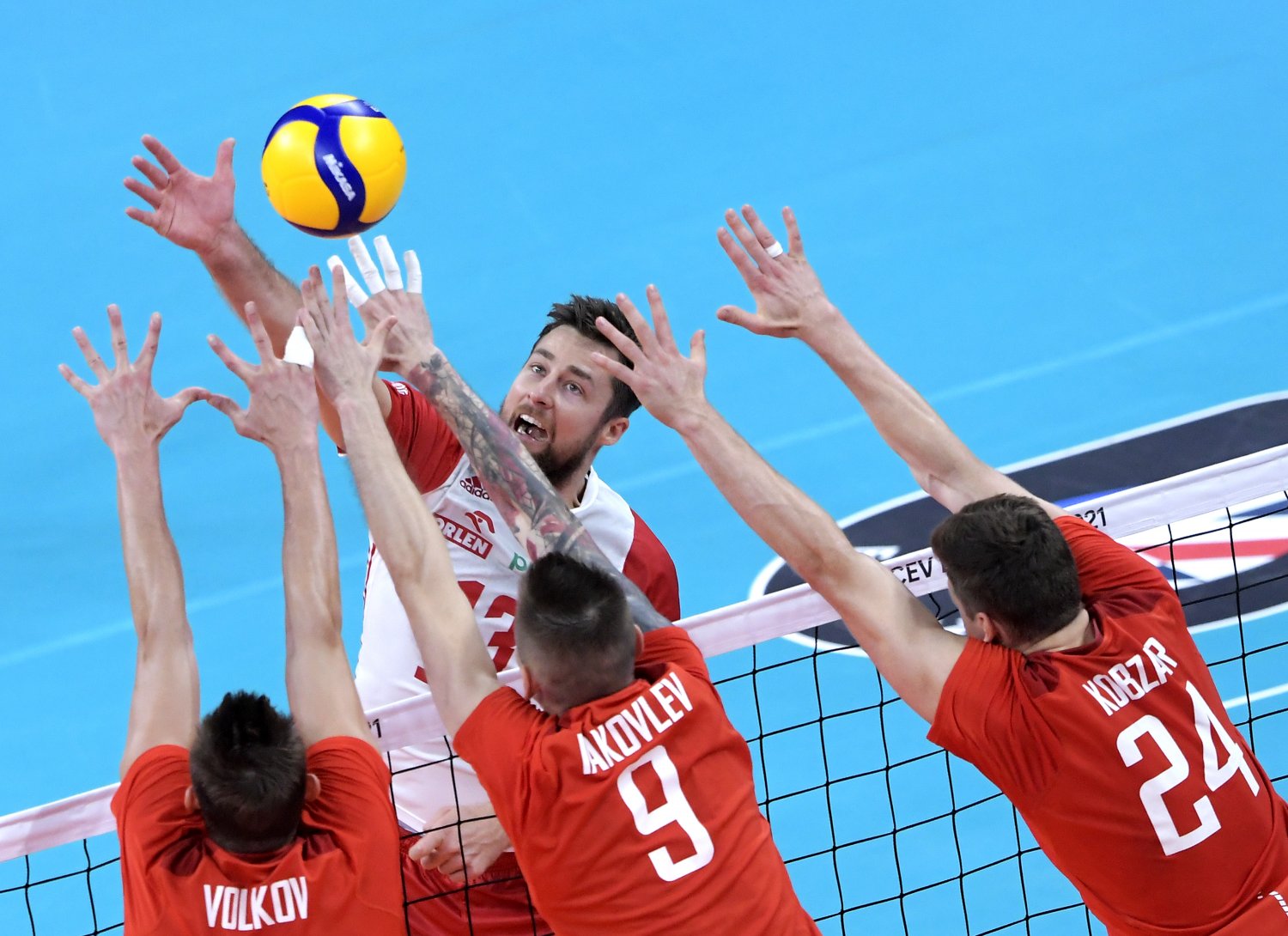 Polscy siatkarze efektownie odprawili Rosjan w ćwierćfinale ME w Gdańsku