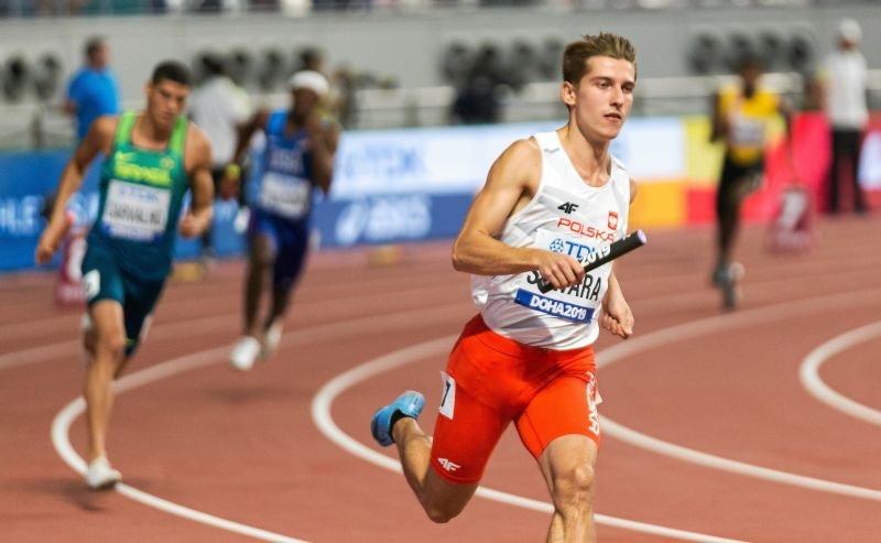 Wiktor Suwara to jeden z członków naszej sprinterskiej sztafety 4x400 metrów