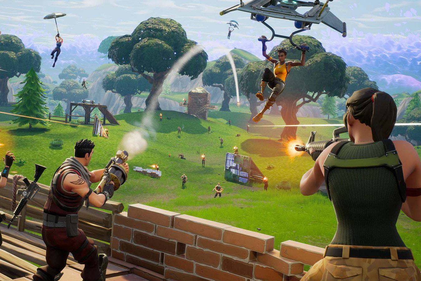 "Fortnite" to gra sieciowa, który w perfekcyjny sposób wykorzystała tryb battle royale. Grają w nią miliony ludzi na całym świecie