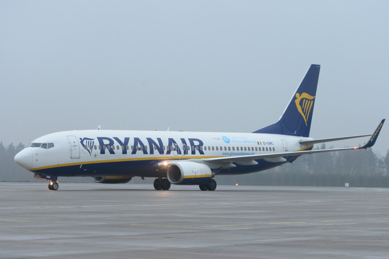 Kolejne awaryjne lądowanie Ryanaira. Samolot leciał z Dublina do Krakowa
