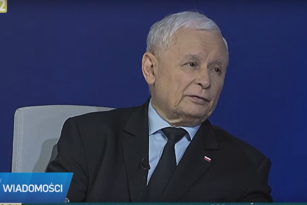 Jarosław Kaczyński wrócił do "Wiadomości". U Michała Adamczyka był w swoim żywiole.