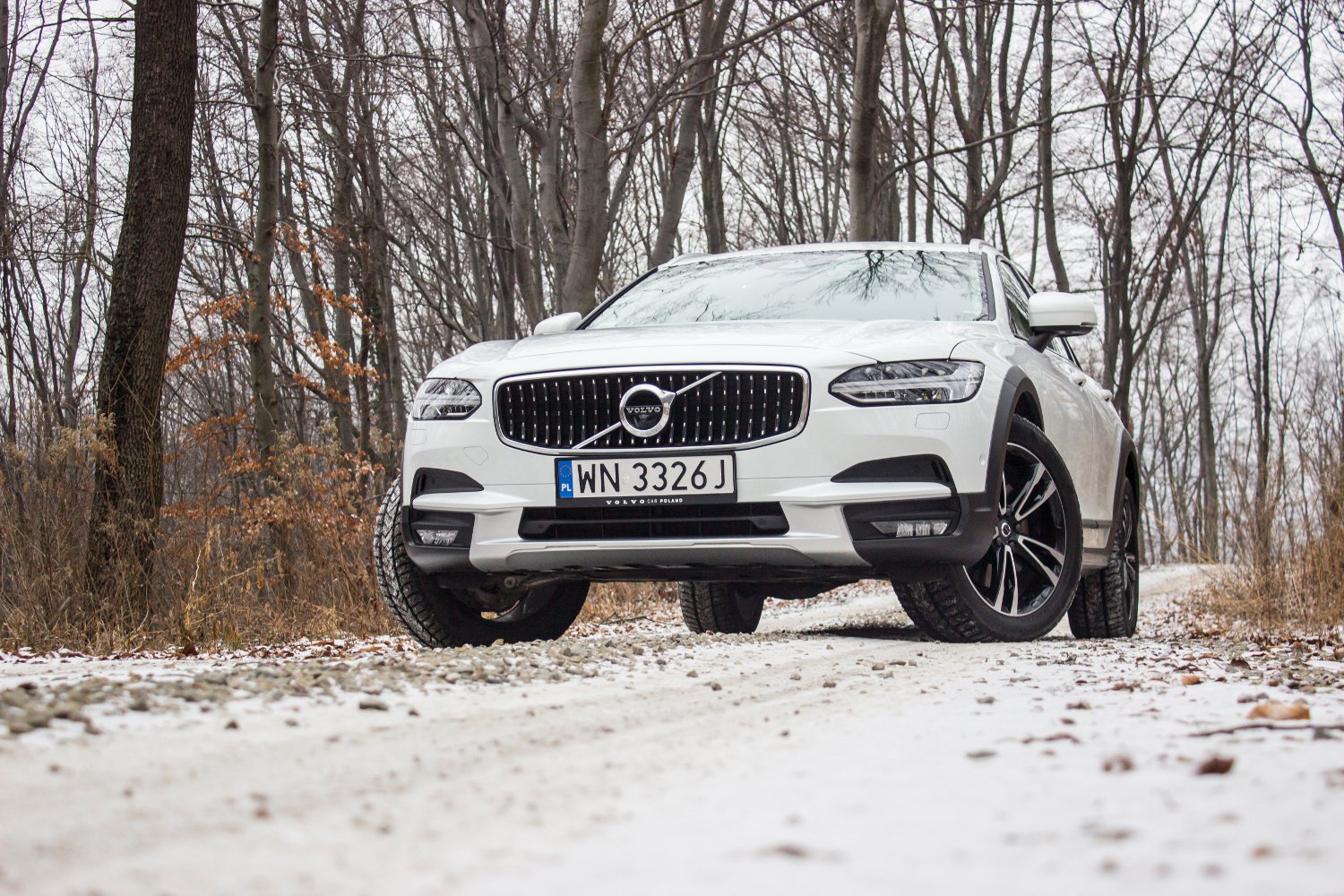 Volvo V90 Cross Country w naturalnym środowisku