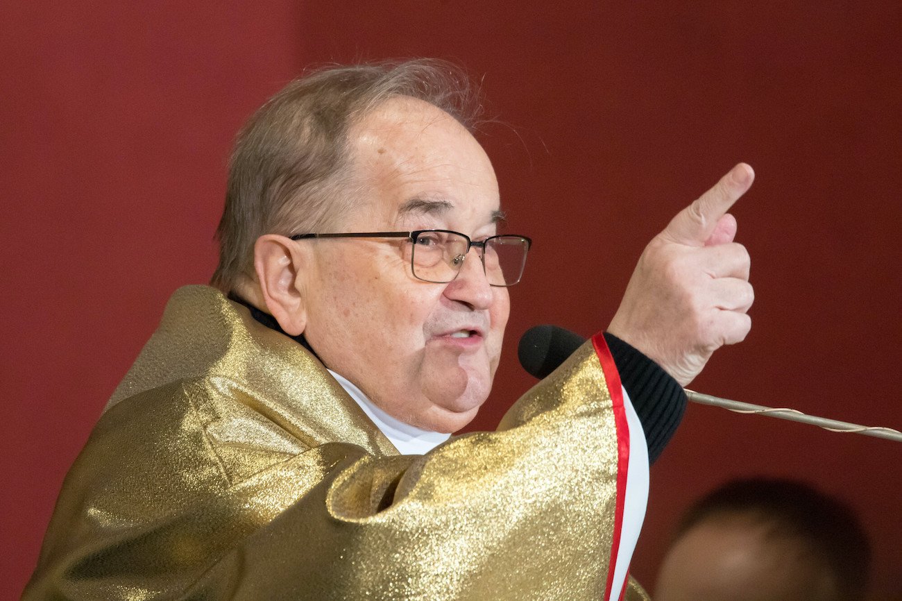 Ojciec Tadeusz Rydzyk wzywa wiernych do Torunia