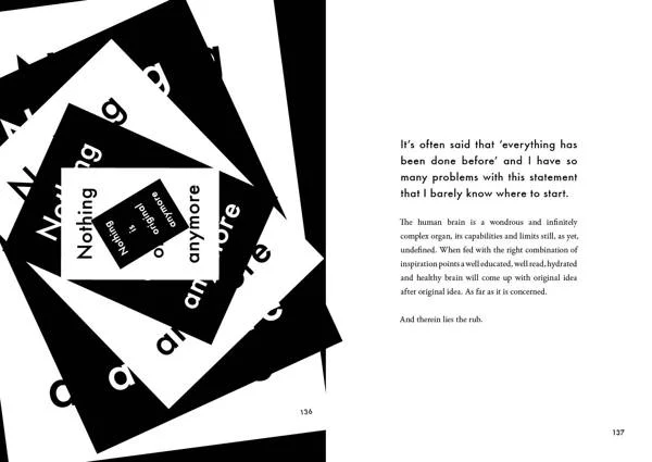 ,,Już nic nie jest oryginalne."
,,Popular Lies About Graphic Design" - książka Cariga Warda.
Książka Popular Lies About Graphic Design Craiga Warda.