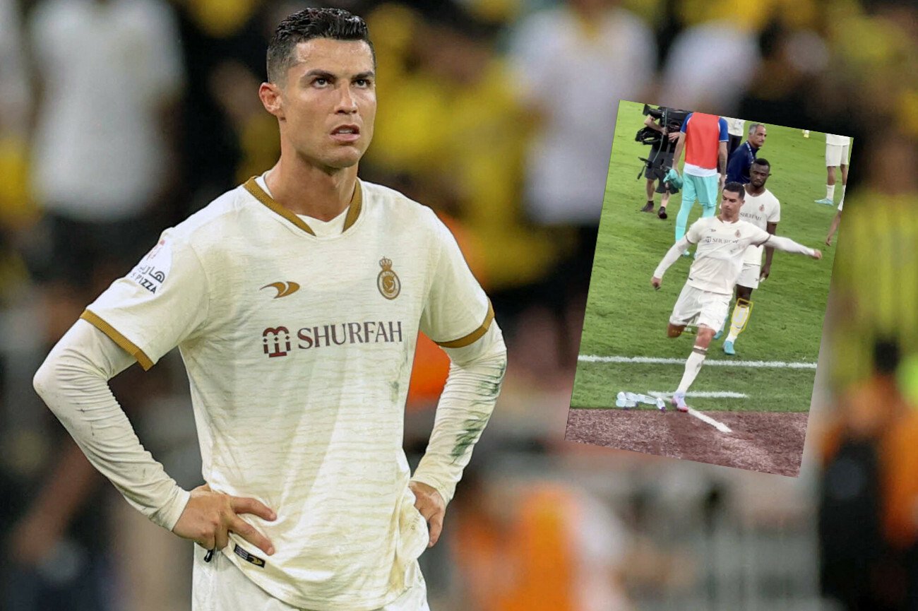 Cristiano Ronaldo był wściekły po porażce w meczu na szczycie saudyjskiej ligi. Portugalczyk dał upust emocjom.