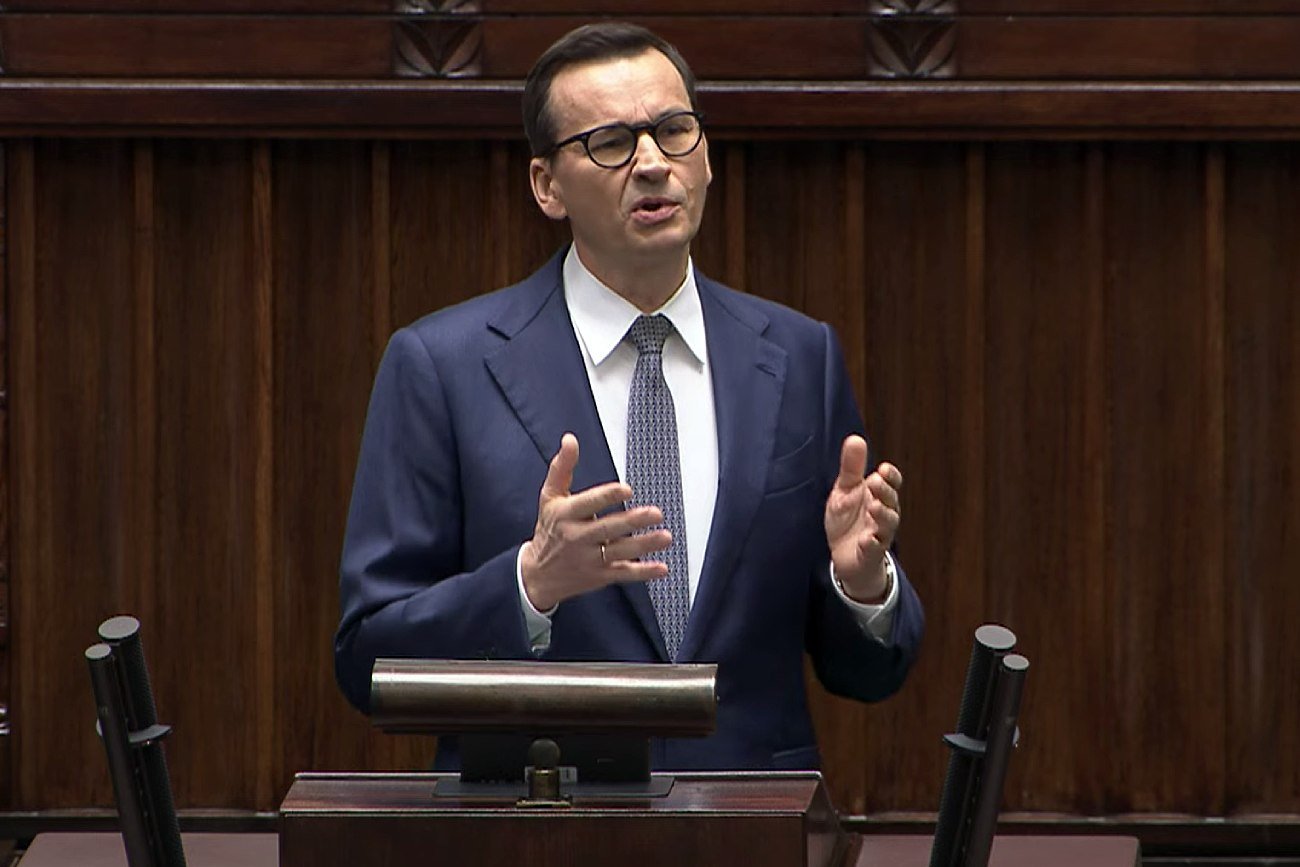 Mateusz Morawiecki w Sejmie