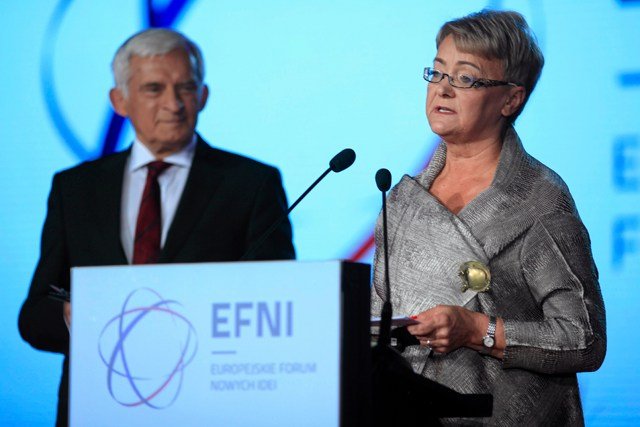 Wśród uczestników tegorocznej edycji EFNI nie zabrakło Jerzego Buzka i Henryki Bochniarz