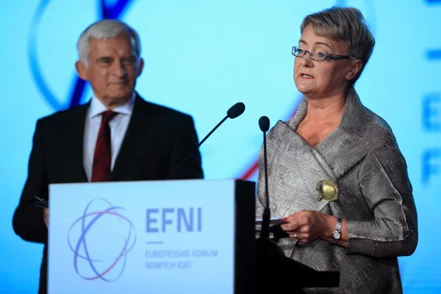 Wśród uczestników tegorocznej edycji EFNI nie zabrakło Jerzego Buzka i Henryki Bochniarz