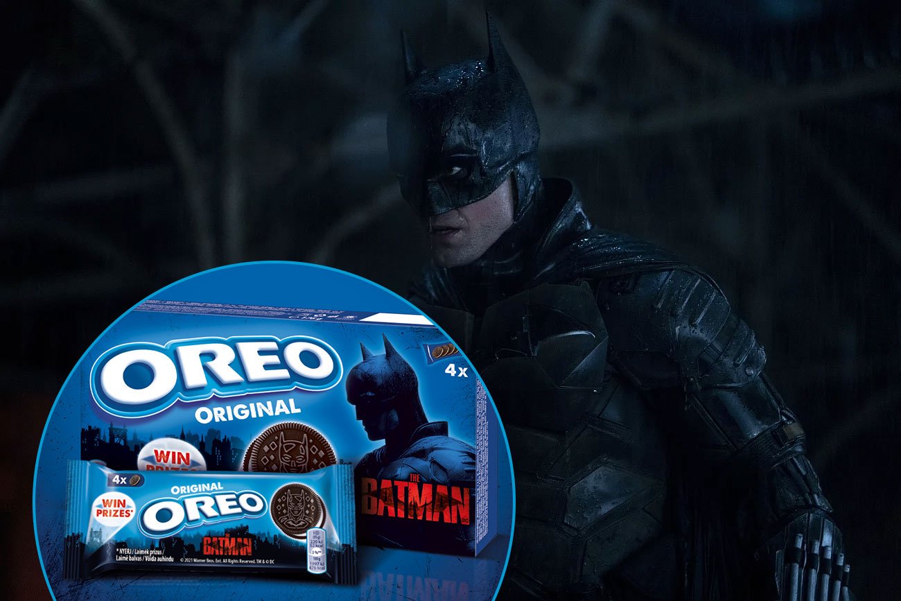 Już 4 marca 2022 roku na ekrany kin wejdzie film "The Batman". W ramach promocji tego obrazu producent popularnych ciastek Oreo we współpracy z twórcami superprodukcji oferuje widzom wirtualną wycieczkę po Jaskini Nietoperza i konkurs z nagrodami.